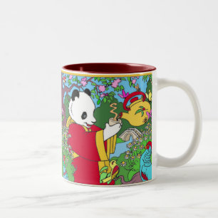Taza Bicolor Té verde