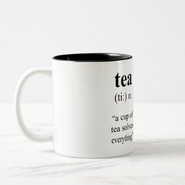 Taza Bicolor Tea Mug (Izquierda)