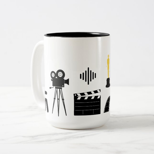 Taza Bicolor Tea Mug de alta calidad (Anverso izquierdo)