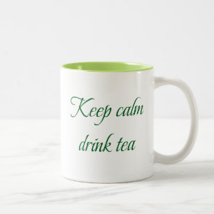 Taza Bicolor Tea Mug Mantener la calma 2