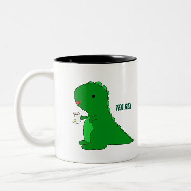 Taza Bicolor Tea Rex mug (Izquierda)