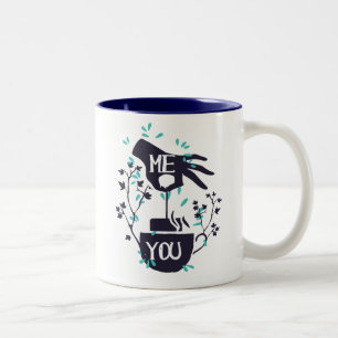 Taza Bicolor Tea Time Mug