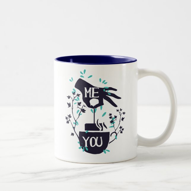 Taza Bicolor Tea Time Mug (Derecha)