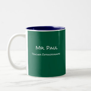 Taza Bicolor Teach Extraordinaire