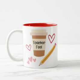 Taza Bicolor Teacher Fuel Mug #2