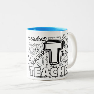 Taza Bicolor Teacher Mug
