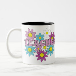 Taza Bicolor Teacher, teacher life
