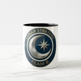 Taza Bicolor Team B Lunar Strategy Emblem | Moon & Star Leaders