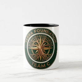 Taza Bicolor Team C – Terra Foundation Earth Emblem | Global Un