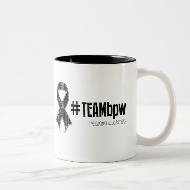 Taza Bicolor #TEAMbpw Café Mug (Derecha)