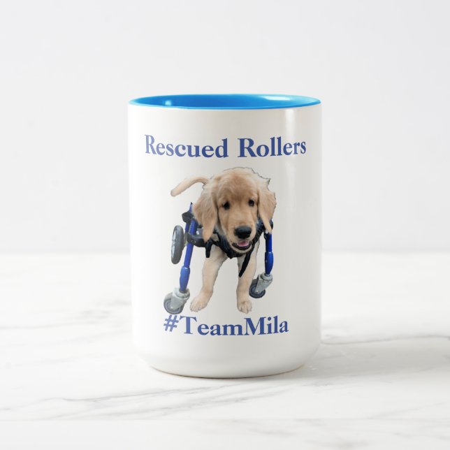 Taza Bicolor #TeamMila (Centro)