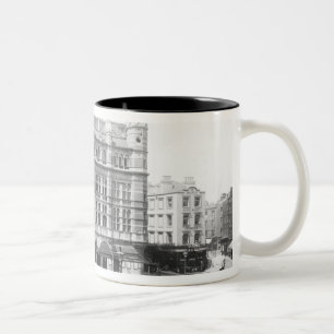 Taza Bicolor Teatro de la ópera inglés real, 1891