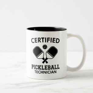 Taza Bicolor Técnico de Pickleball Certificado