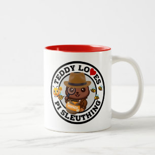 Taza Bicolor Teddy ama la lesión de IP para la miel