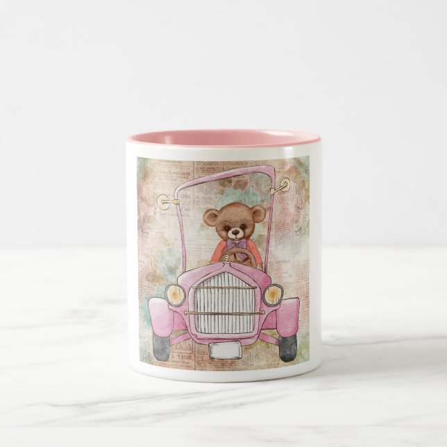 Taza Bicolor Teddy Bear Coffee Mug (Centro)