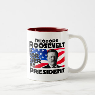 Taza Bicolor Teddy Roosevelt para siempre