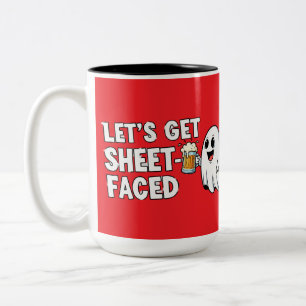 Taza Bicolor Tee con cara de hoja