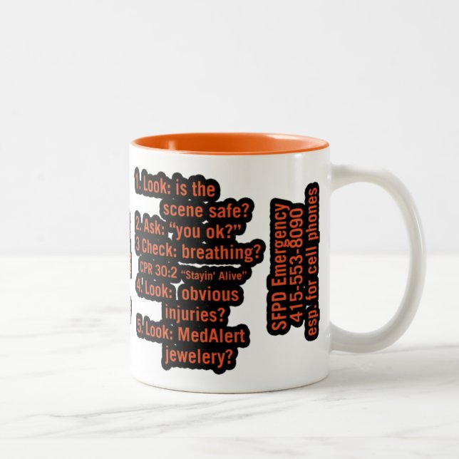 Taza Bicolor Tehs (Derecha)
