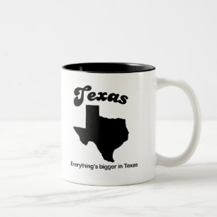 Taza Bicolor Tejas - todo es más grande