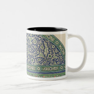 Taza Bicolor Teje la decoración, catedral de la mezquita de