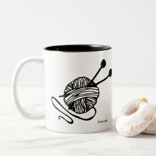 Taza Bicolor Tejido personalizado de regalo de personalizado