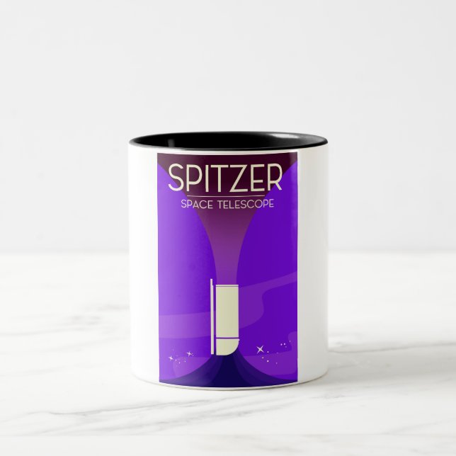 Taza Bicolor Telescopio espacial Spitzer (Centro)