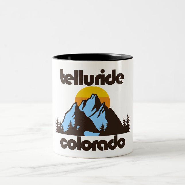 Taza Bicolor Telluride, Colorado (Centro)