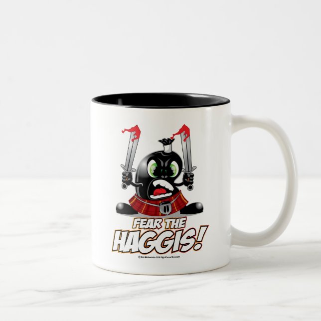 Taza Bicolor Tema el Haggis (Derecha)