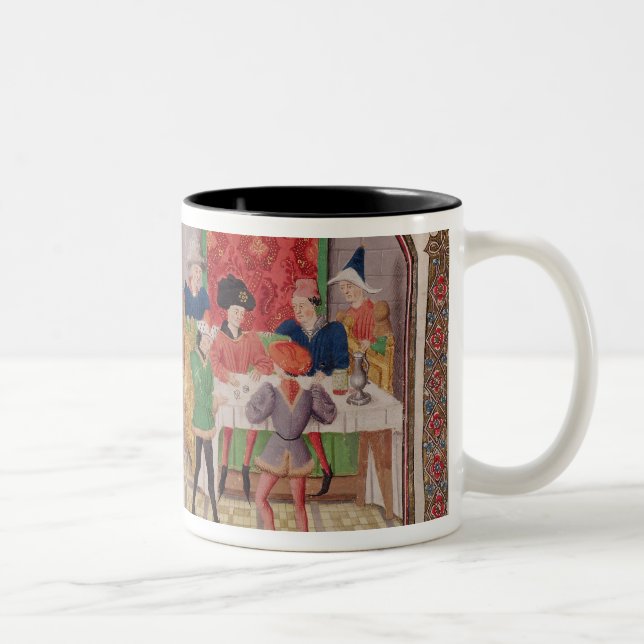 Taza Bicolor Templanza e intemperancia (Derecha)