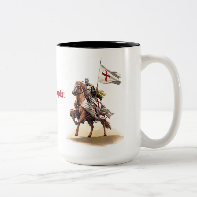 Taza Bicolor Templar Knight Mug (Derecha)