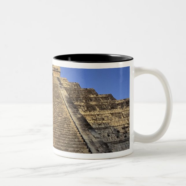 Taza Bicolor Templo Kukulcán o Castillo) en 2 (Derecha)
