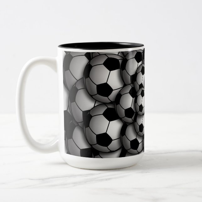 Taza Bicolor Temporada de fútbol (Izquierda)