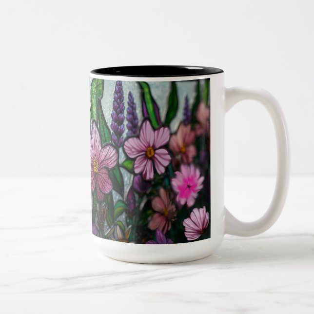 Taza Bicolor temporada de primavera (Derecha)