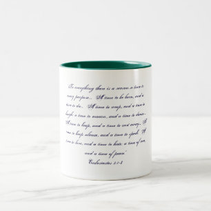 Taza Bicolor "Temporadas de vida" Café Mug