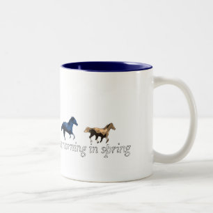 Taza Bicolor temprano una mañana