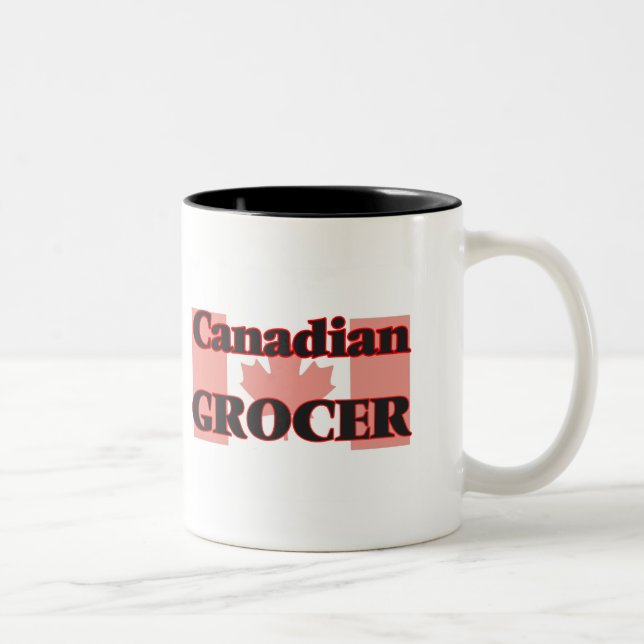 Taza Bicolor Tendero canadiense (Derecha)