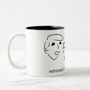 Taza Bicolor Tenemos comunicadores