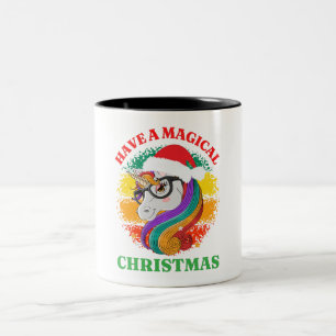 Taza Bicolor tener navidades mágicos