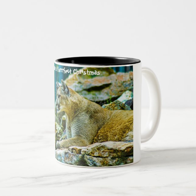 Taza Bicolor Tener Navidades perfectos (Anverso derecho)