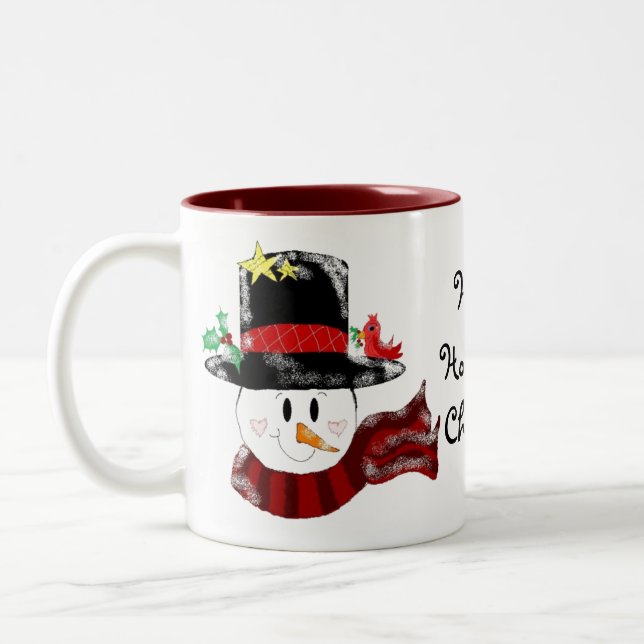 Taza Bicolor Tenga un Feliz Navidad (Izquierda)