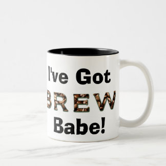 Taza Bicolor ¡Tengo el bebé del BREW!