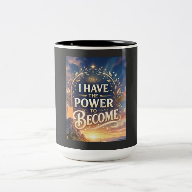 Taza Bicolor Tengo el poder de convertirme (Centro)