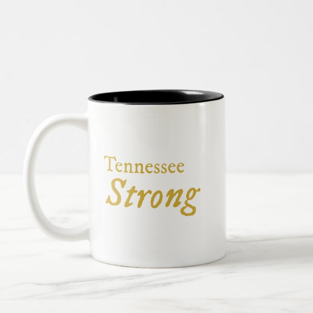 Taza Bicolor Tennessee Fuerte Café Mug (Izquierda)
