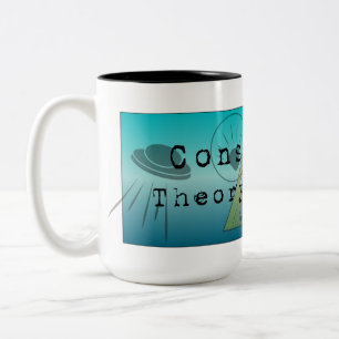 Taza Bicolor Teoría de la conspiración