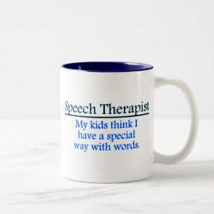 Taza Bicolor Terapeuta de discurso