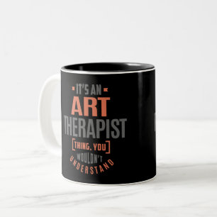 Taza Bicolor Terapia artística
