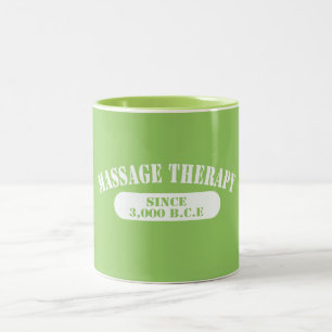 Taza Bicolor Terapia De Masaje Desde 3.000 A.C.E.