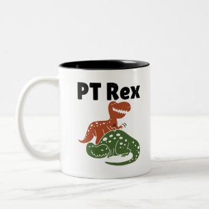 Taza Bicolor Terapia física PT Rex