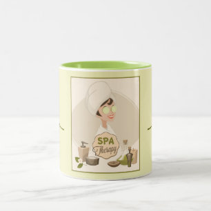 Taza Bicolor Terapia Spa Mug