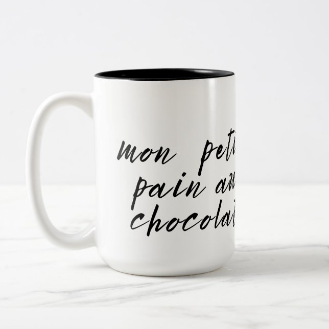 Taza Bicolor Término francés de cariño (Izquierda)